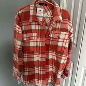 Button up feminine flannel